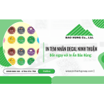 Cần in tem nhãn decal Ninh Thuận – Đến ngay với In Ấn Bảo Hùng