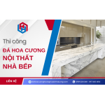Cơ sở thi công đá hoa cương nội thất nhà bếp uy tín, chuyên nghiệp Bình Dương
