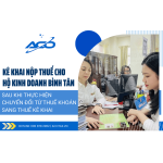 Dịch vụ kê khai nộp thuế cho hộ kinh doanh tại Bình Tân khi chuyển đổi từ thuế khoán sang kê khai