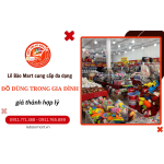 Lê Bào Mart cung cấp đa dạng đồ dùng trong gia đình, giá thành hợp lý