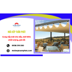 Đơn vị cung cấp mái che xếp, mái hiên thông minh, giá rẻ tại TPHCM