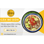 Gân bò dầm - Thơm ngon khó cưỡng tại Bếp Quê Hội An
