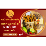 Giới thiệu nhà phân phối sỉ khô bò toàn quốc - Khô Bò Tiến Phát