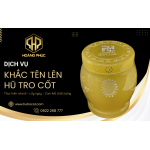 Dịch vụ khắc tên lên hũ tro cốt lấy ngay - Nhanh chóng, trang nghiêm