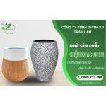 Nhà sản xuất chậu composite xuất khẩu chất lượng cao - Trần Lâm Decor