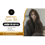 Hair Nail Uyển Nhi - Nơi nhuộm tóc đẹp Q11, màu chuẩn, tóc óng mượt
