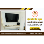 Nội Thất Tân Thịnh cung cấp tủ tivi gỗ MDF đa dạng mẫu mã