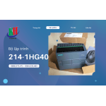 Sở hữu hệ thống tự động hóa chuyên nghiệp với bộ lập trình 214-1HG40