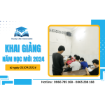 Trung Tâm Thanh Bình khai giảng năm học mới 2024 từ ngày 03/09/2024