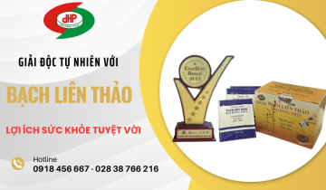 Giải độc tự nhiên với Bạch Liên Thảo: Lợi ích sức khỏe tuyệt vời