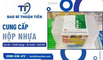 Nhà cung cấp hộp nhựa chất lượng - Bao Bì Thuận Tiến đảm bảo an toàn, giá tốt
