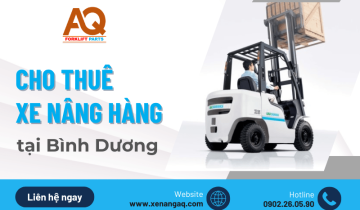 Dịch vụ cho thuê xe nâng hàng giá rẻ tại Bình Dương