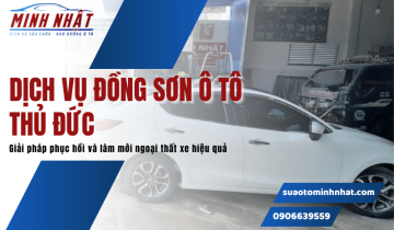 Dịch vụ đồng sơn ô tô Thủ Đức giá tốt, chất lượng cao