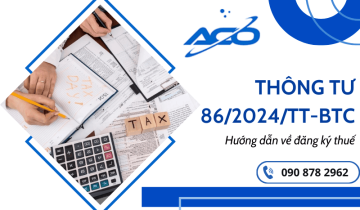Hướng dẫn chi tiết về thủ tục đăng ký thuế theo Thông tư 86/2024/TT-BTC