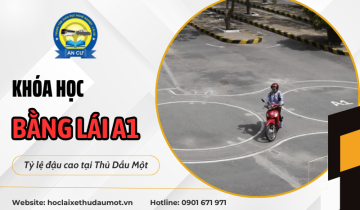 Khoá học bằng lái xe máy A1 tại Thủ Dầu Một của thầy Chuyên