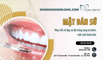 Phục hồi vẻ đẹp và độ trắng sáng tự nhiên một cách hoàn hảo bằng mặt dán sứ
